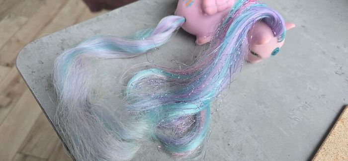 Princess Brilliant Bloom Brush N Grow Ponies MLP G1 My Little Pony