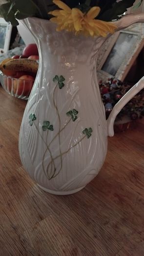 Belleek Daisey Pitcher