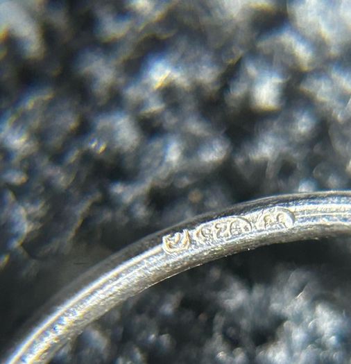 silver earrings