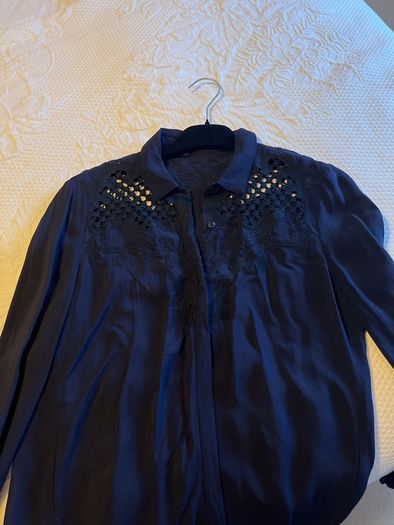 Kooples navy blouse
