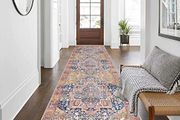 Large Vintage Runner Rugs Non-Slip 65x300cm Low Pile Non Shedding Carpet