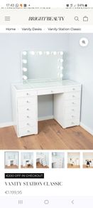 Excellent White Gloss Vanity