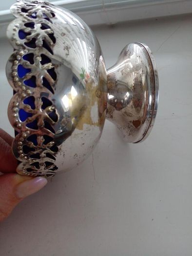 Vintage Silver plated Jam bowl