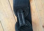 Vintage black belt
