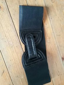 Vintage black belt