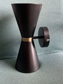 Wall Modern Up/Down Sconce Brass Double Lamp Lights Shade E14