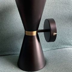 Wall Modern Up/Down Sconce Brass Double Lamp Lights Shade E14