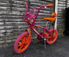 Barbie bicycle in excellent condition