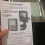 Large Slimline LED Flood Lights 150W with PIR Image 5