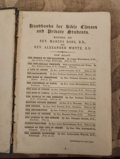 History of the Irish Presbyterian Church by T HamiltonD.D. Printed By T &T. Clark Edinburgh.  1887 paperback  In Good Condition.