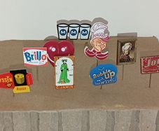 Collection Of Stick Pin Badges Advertising Etc