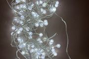 100 White Berry Crackle Lights