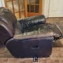 brown leather recliner Image 2