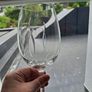 John Rocha Waterford Crystal Weft Flow Red Wine Glasses x 6 Image 2