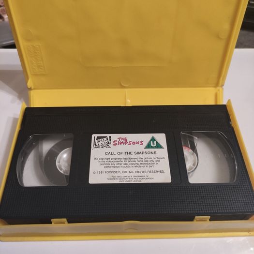 Call of the Simpsons VHS