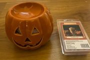 Pumpkin Wax Burner and Pumkin Chai Wax Melts