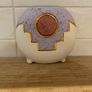 Kopa Pottery Native American Vase 22K Gold 12cm high Image 2