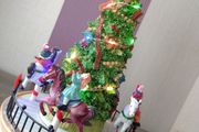 Christmas Light Up Merry Go Round