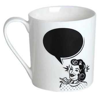 Porcelain Message Mug for Her in Gift Box