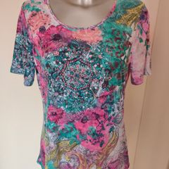 Canda Premium printed detailed top Perfect condition UK14 EU42 Postage included