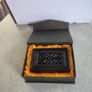 Ebony Wood Small Trinket Box inside presentation box engraved business school shenzhen university. Image 7