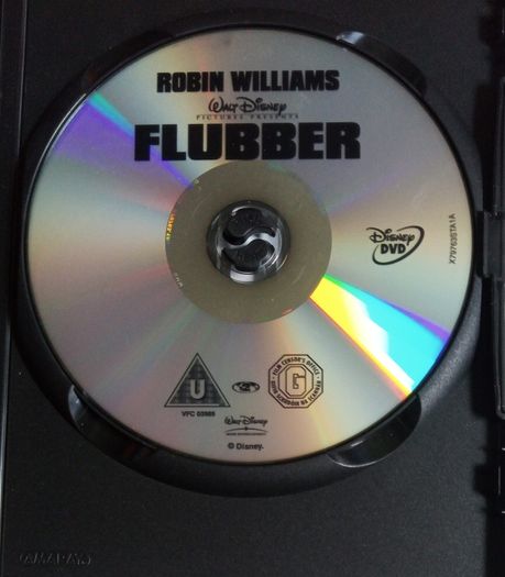 Flubber (Disney) [1997] Robin Williams, Marcia Gay Harden, Christopher McDonald, Ted Levine, Raymond J. Barry, Wil Wheaton & Clancy Brown [DVD Movie]
