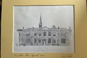 Riverstown House, Maynooth, Co. Kildare - mounted art print