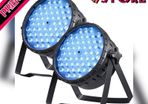 Stage Lights Strobe Lights LED Par Lights 54x3W LED RGB, DMX512/Sound Activated DJ Lights Strobe/Wash Lights for Wedding, Club, Party, Concert Bars Show 2 Packs (FREE SHIPPING)