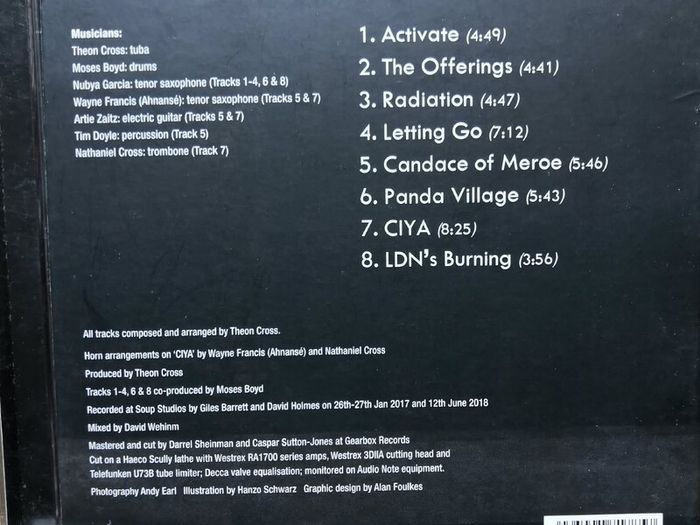Theon Cross - Fyah CD