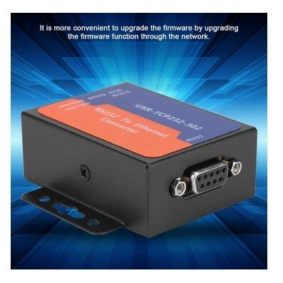 USR-TCP232-302 Tiny Size Serial RS232 to Ethernet TCP IP Server Module Ethernet Converter Support DHCP/DNS