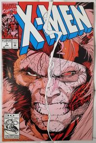 X-Men #7 - Omega Red, Sabretooth & Maverick appearances - Jim Lee  (1992)