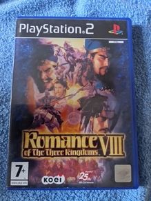 Romance of the three Kingdoms VIII PlayStation2 Ps2 Games Original