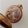 Vintage Temeraire Geneve Remontoir Ancre Ligne Droite 15 Rubis Pocket Watch Image 3