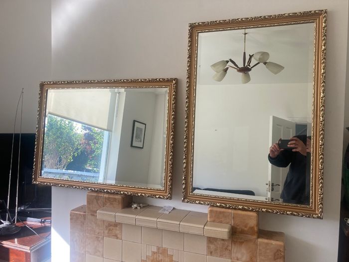 Mirrors x 2 - Vintage
