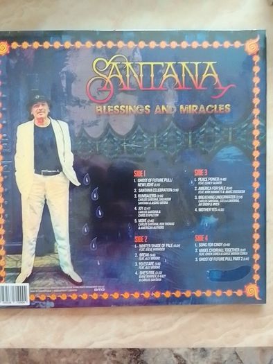 Santana 2LP (NEW) - Blessings And Miracles