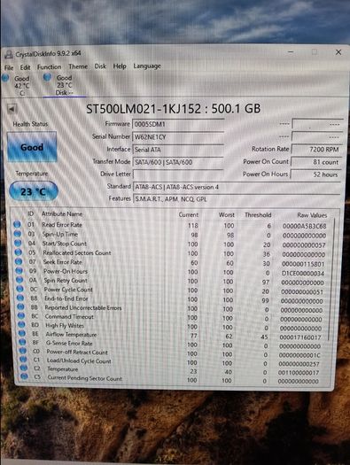 Dell OptiPlex 7050 MT (i5 6th Gen) and power cable