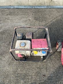 Power washer and generator