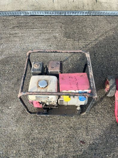 Power washer and generator