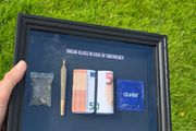 Gift 3D money frame art decor