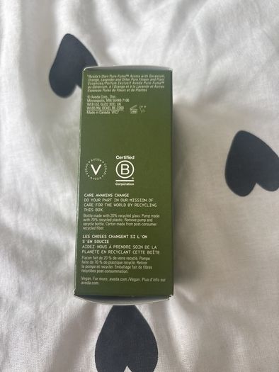 Aveda advanced botanical kinetics / vitality serum 30ml
