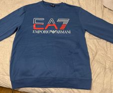EA7 Emporio Armani Blue Sweatshirt XL