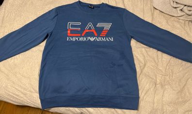 EA7 Emporio Armani Blue Sweatshirt XL