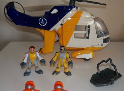 Imaginext Helicopter/Police Car/Ambulance Bundle