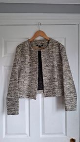Sparkly Short Woven Jacket
