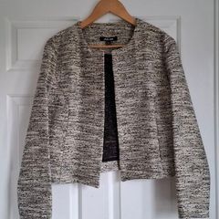 Sparkly Short Woven Jacket