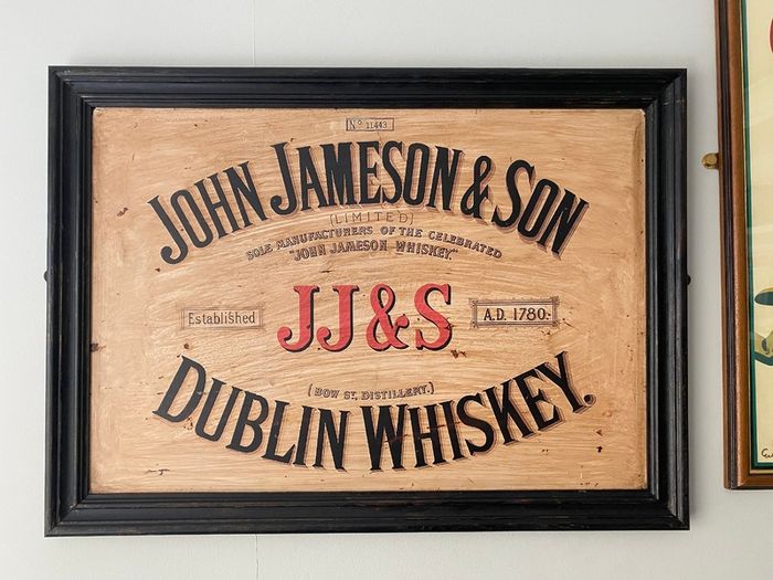 Jameson Whiskey Metal Pub Sign