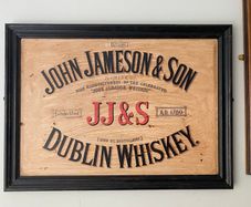 Jameson Whiskey Metal Pub Sign