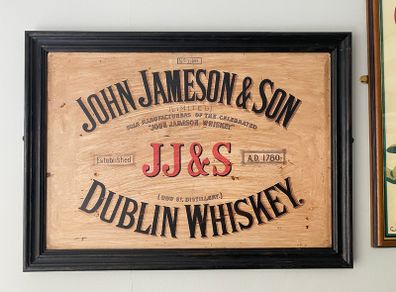 Jameson Whiskey Metal Pub Sign
