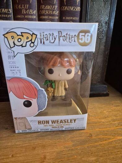 Funko Pop! Ron Weasley 56 , Herbology with Mandrake (Mint, Never Opened)