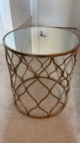 Mirrored coffee table